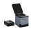 Portable Outdoor Toilet - Foldable and Movable (Grey) 1