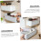 Wall Mounted Storage Organizer with SelfAdhesive NoDrill Design for Bathroom Kitchen SpaceSaving 3