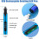 Mini perceuse sans fil à 3 vitesses avec 8 petits forets, perceuse électrique rechargeable, kit de micro-forets pour la création de bijoux, 2