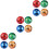 12Pièces Ballons Numérotés Jouets Enfant PVC Durable 5