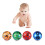 12Pièces Ballons Numérotés Jouets Enfant PVC Durable 11