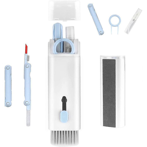 7-in-1 Electronics Cleaner Kit - Keyboard Cleaner Kit Portable Multifunctional Cleaning Tool 1
