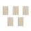 40Pièces Accessoires Bambou Pour Éventails À Main Design Simple DIY 5