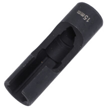 Fuel Line Socket 1/2in Drive Chrome Vanadium Steel for Injector Lines and Sensors