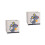 2Pièces Boîtes Rangement Cartable Cartoon Lavable 3