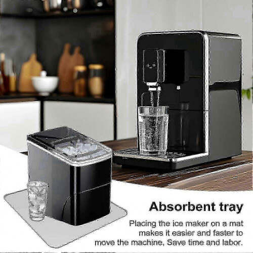 Easy-to-Clean Countertop Ice Maker Pad for Dish Drying 2