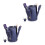 2Pièces Chauffant Chaussures Marine Flux D’air Ajustable 8