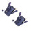 2Pièces Chauffant Chaussures Marine Flux D’air Ajustable 10
