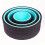 3pcs Premium TPE Yoga Stretching Wheel Set(Black) 1
