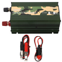 Multiple Protections Power Inverter3000W Pure Sine Wave DC to AC Converter Intelligent Chip Control Aluminum Alloy Cooling Fan for Travel Camping