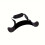 Arm Blaster for Biceps & Triceps - 24 Curl Support Board with Adjustable Belt(Black) 1