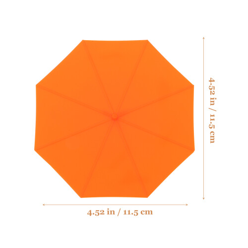 5Pièces Couvercles Mug Silicone En Forme De Orange 2