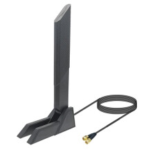 For WiFi7 Antenna 2.4G/5G/6G 12DB for MSI/Asrock Gigabit PCI-E WiFi6 WiFi6E Wireless Card Magnetic Antenna 1.2M A