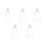 5Pièces Flacons Souples Transparente En Pour Sauces Miel 5