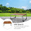 1Pièces Table De Lit Pliable Aluminium Bois Stable Pour Maison 8