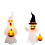 Giant Inflatable Ghost Halloween Yard Decoration (4 ft) 1