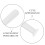 12Pièces Kit Lentilles Silicone Pour Voyage Usage 8