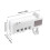 （White)Toothbrush sterilizer intelligent ultraviolet sterilization and disinfection rack punchfree automatic induction toothpaste squeezer 3