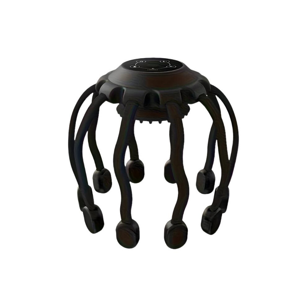 Tm Black Multi-Claw Electric Massager For Head, Scalp, And Neck(Black)