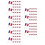 1500Pièces Mini Drapeaux En Bois Papier Multicolores Décor 5