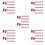 1500Pièces Mini Drapeaux En Bois Papier Multicolores Décor 6
