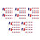 1500Pièces Mini Drapeaux En Bois Papier Multicolores Décor 7