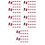 1500Pièces Mini Drapeaux En Bois Papier Multicolores Décor 10