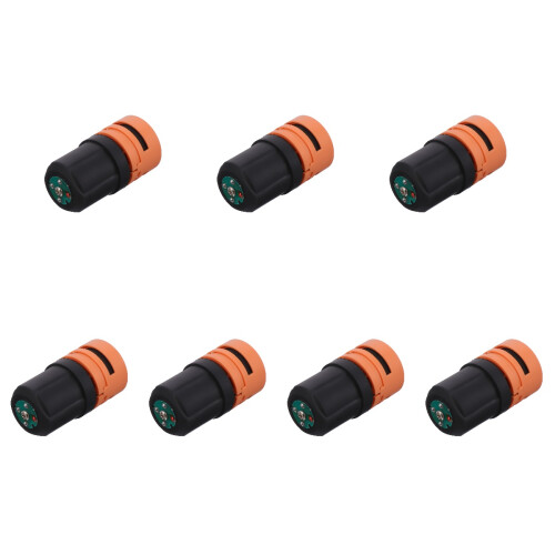 7Pièces Capsule Microphone Cardioïde Multi Couleur Son Clair 1