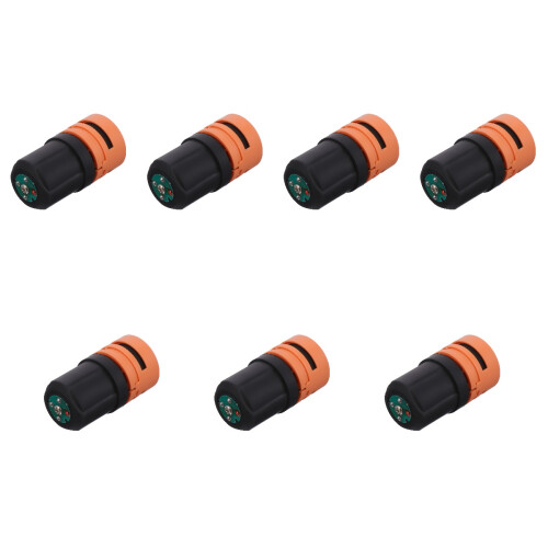 7Pièces Capsule Microphone Cardioïde Multi Couleur Son Clair 2