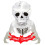 Halloween Inflatable Skull with LED Flying Skeleton 1