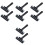 8Pièces Rouleaux D'encrage Noir Pour Impression Scrapbooking 3