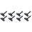 8Pièces Rouleaux D'encrage Noir Pour Impression Scrapbooking 4