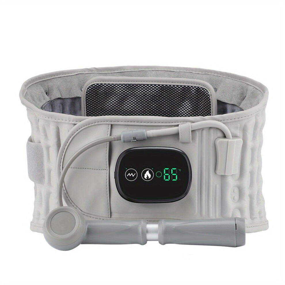 Tm 1Pc Decompression Back Belt Â Lower Lumbar Support Back Brace(Grey)