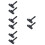 8Pièces Rouleaux D'encrage Noir Pour Impression Scrapbooking 7