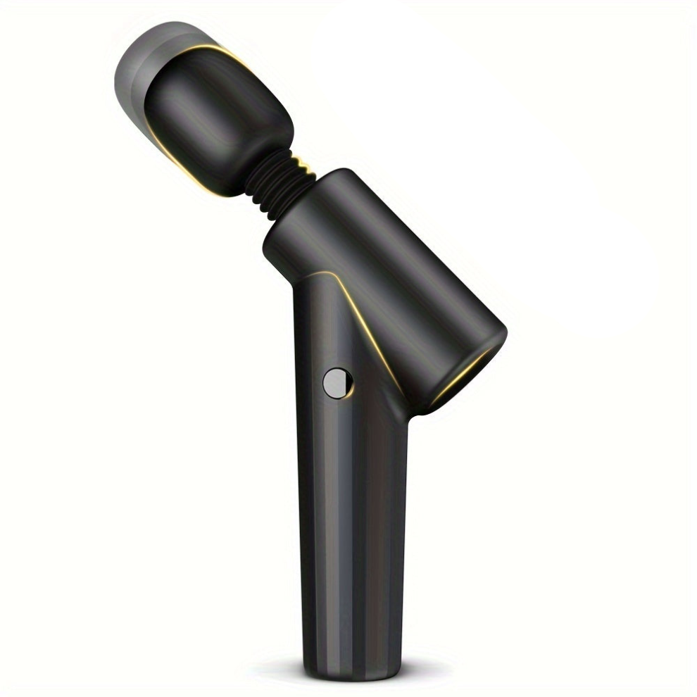 Tm Black Muscle Relaxation Massage Gun - 10 Frequency Vibration(Black)