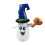 Halloween Inflatable Wizard Ghost with LED Lights 1