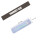2Ensemble Cuillères Bébé Zébrées Silicone Pour Fruits Variés 2