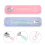 2Ensemble Cuillères Bébé Zébrées Silicone Pour Fruits Variés 11