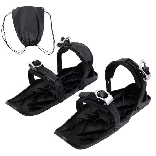 Mini Ski Skates - Adjustable Snow Shoes