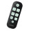 Backlight TV Remote for Seniors Universal Controller Simple Waterproof Remote Control with LED Light for All TV Model 1