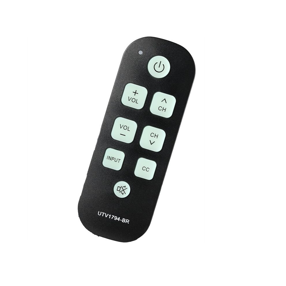 Photos - Remote control Backlight TV Remote for Seniors Universal Controller Simple Waterproof  with LED Light for All TV Model
