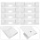 48Pièces Clips Blancs En Métal Pour Stores Verticaux, Solution 10