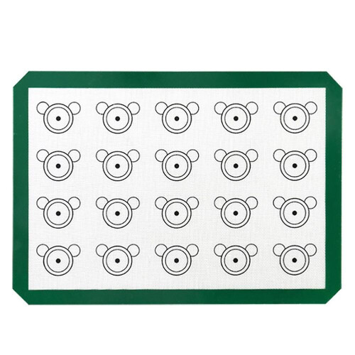 Silikon-Backmatte mit Antihaftbeschichtung, Macaron-Backmatte, wiederverwendbare Backmatte 1