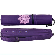 Canvas Yoga Mat Backpack with Adjustable Strap