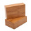 Bamboo Yoga Block for Flexibility & Meditation (Brown) 1