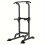 Foldable 10-Level Pull Up Tower – Pull Up Bar & Push Knee Raise Station(Black) 1