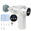 Portable Handheld 8-Speed Massage Gun with 12 Replaceable Heads(White) 1