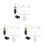 3Ensembles Valve Diverter Douche Argent Durable Installation Facile 7