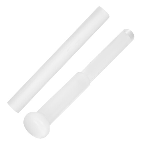 8Pièces Maillets Blancs Pour Bol Cristal - Son Pur Pour 1
