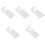 5Pièces Raclette Petite Silicone Pour , , Douche 3